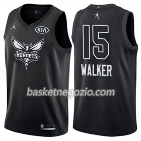 Canotte Uomo Charlotte Hornet Kemba Walker 15 2018 All Star Jordan Brand Nero Swingman